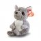Мягкая игрушка TY Beanie Bellies Серый пес Wilfred 20 см 40596