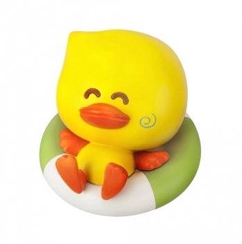 Детская игрушка для ванной Infantino с тестером температуры воды Утенок на отдыхе 205052