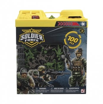 Игровой набор солдатики Chap Mei Soldier Force Bucket Playset 100 эл 545032