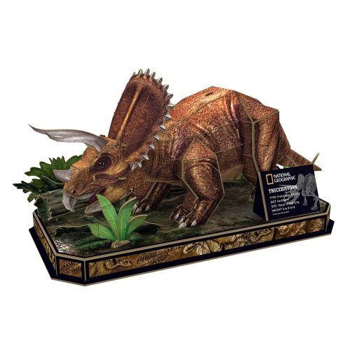3D пазл CubicFun National Geographic Dino Трицератопс 44 шт DS1052h