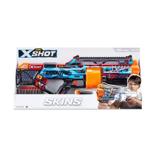 Детская игрушка бластер Zuru X-Shot Skins Last Stand Apocalypse 36518D