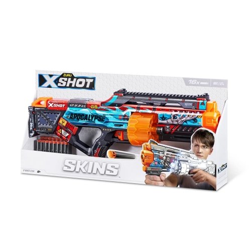 Детская игрушка бластер Zuru X-Shot Skins Last Stand Apocalypse 36518D
