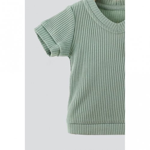 Детская футболка Magbaby Strip от 6 мес до 2 лет Зеленый 104671