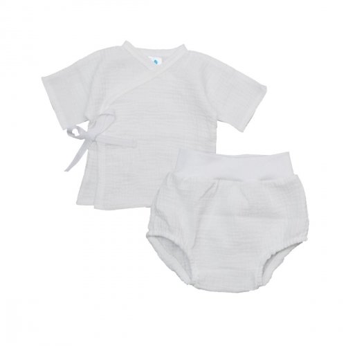 Набор одежды для новорожденных муслин Minikin Бон Вояж 0 - 3 мес Белый 223114