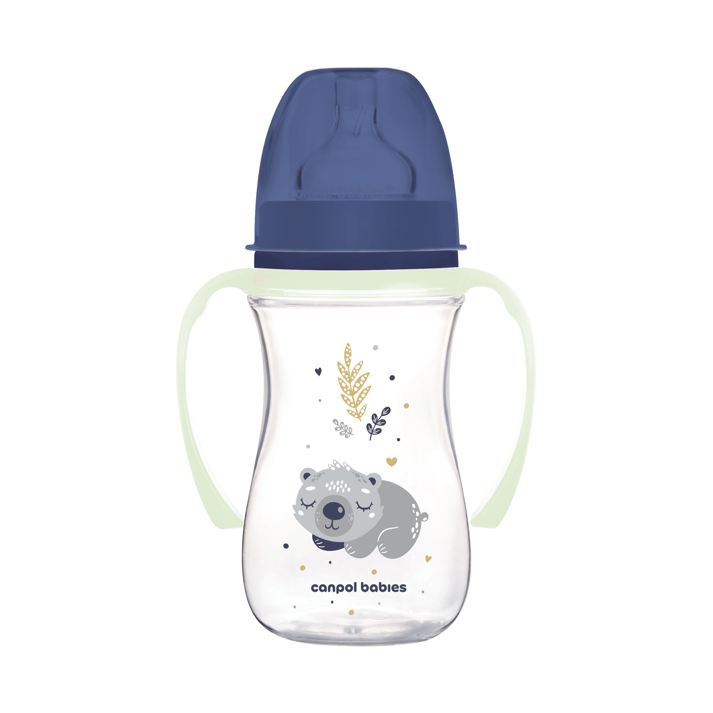 Антиколиковая бутылочка Canpol babies Easystart Sleepy Koala Голубой 3m+ 240 мл 35/237_blu