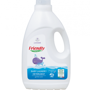 Жидкий гель для стирки Friendly Organic Laundry Detergent Lavender Лаванда 2000 мл FR2274