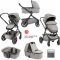 Коляска 2 в 1 Nuna Demi Grow Frost Серый