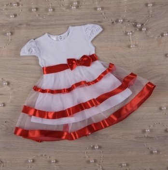 Платье Бетис Маленькая Леди кулир Красный 27070301