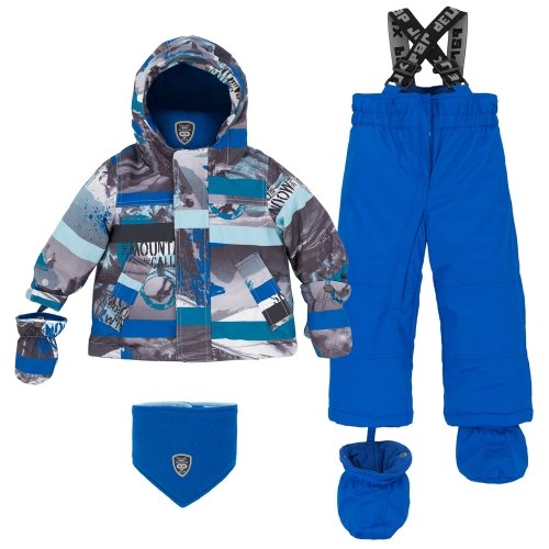 Зимний костюм (куртка и полукомбинезон) Deux par Deux Princess Blue 469