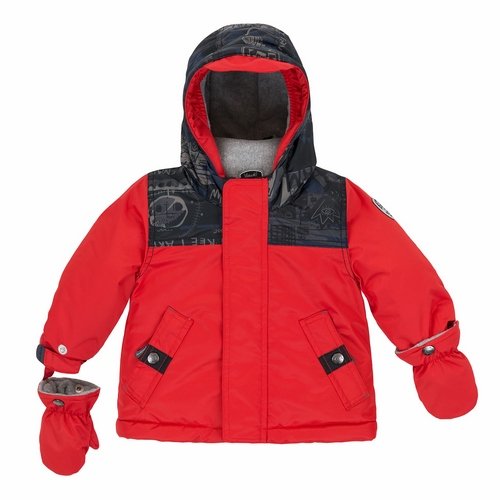 Зимний костюм (куртка и полукомбинезон) Deux par Deux Chinese Red N 504-744