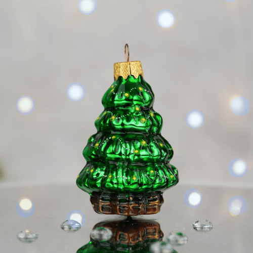 Елочная игрушка Santa Shop Ялинка Зеленый 8 см 4820001180138