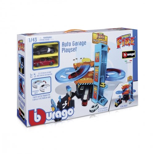 Игровой набор машинок Bburago Паркинг 3 уровня 18-30361