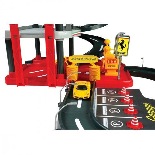 Игровой набор машинок Bburago Ferrari Гараж 3 уровня 18-31204