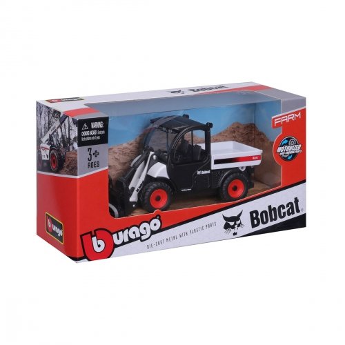 Модель машинки Bburago Bobcat Toolcat 5600 Погрузчик Черный 18-31806