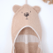 Детское полотенце уголок Veres Bear beige Бежевый 80х120 см 190.03