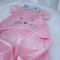 Детское полотенце уголок Veres Mouse pink Розовый 80х120 см 190.50