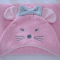 Детское полотенце уголок Veres Mouse pink Розовый 80х120 см 190.50