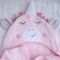 Детское полотенце уголок Veres Unicorn pink Розовый 80х120 см 190.54