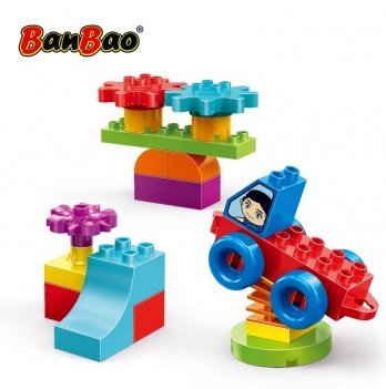 Конструктор Banbao Большие блоки Детская площадка 9006