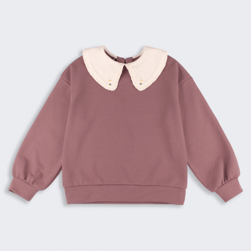 Джемпер для девочки Bembi 8 - 13 лет Трикотаж шардон Малиновый J00 ДЖ377