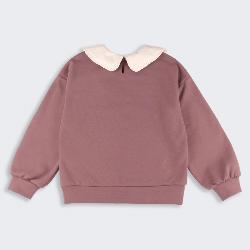 Джемпер для девочки Bembi 8 - 13 лет Трикотаж шардон Малиновый J00 ДЖ377