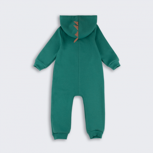 Демисезонный комбинезон детский Bembi Autumn 2025 1 - 3 года Трикотаж шардон Зеленый КБ231