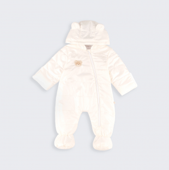 Демисезонный комбинезон детский Bembi 3 - 6 мес Плащевка Молочный КБ233