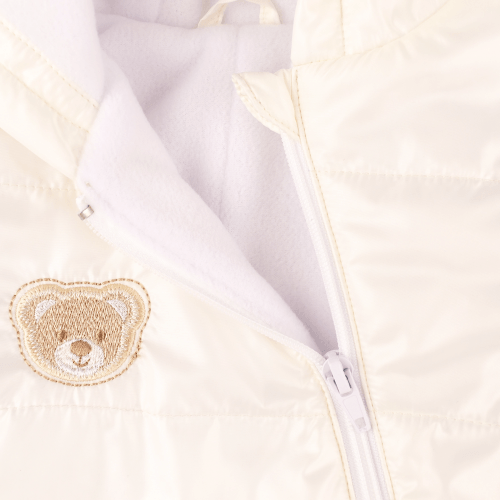 Демисезонный комбинезон детский Bembi 3 - 6 мес Плащевка Молочный КБ233