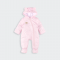 Демисезонный комбинезон детский Bembi 3 - 6 мес Плащевка Светло-розовый КБ233