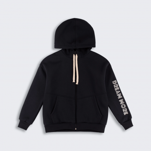 Кофта на молнии детская Bembi 5 - 13 лет Трикотаж шардон Черный YX0 КФ246