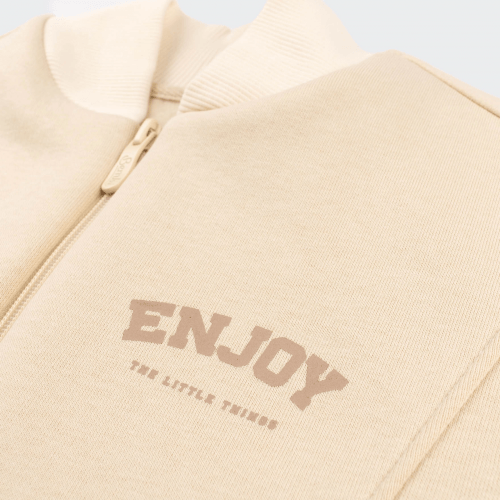 Кофта бомбер детская Bembi 7 - 13 лет Трикотаж шардон Молочный 200 КФ248