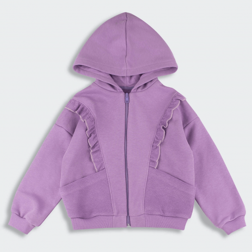 Кофта на молнии детская Bembi 1,5 - 6 лет Трикотаж тринитка Сиреневый Q00 КФ255