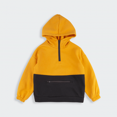 Спортивный костюм детский Bembi 6 - 13 лет Трикотаж шардон Черный/Оранжевый 5Y0 КС838