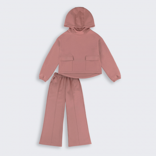 Спортивный костюм детский Bembi Autumn 2025 9 - 13 лет Трикотаж шардон Малиновый КС842