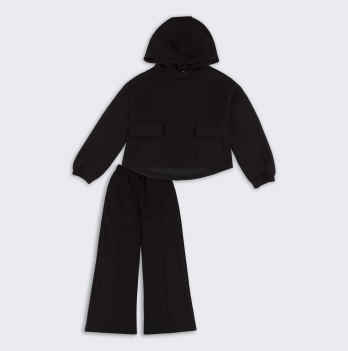 Спортивный костюм детский Bembi Autumn 2025 9 - 13 лет Трикотаж шардон Черный КС842