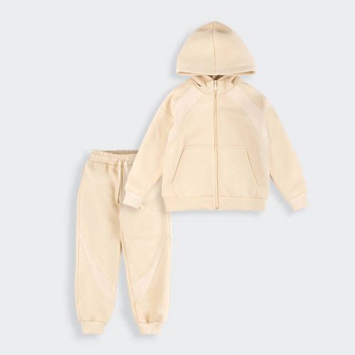 Спортивный костюм детский Bembi Autumn 2025 7 - 11 лет Трикотаж шардон Молочный КС843