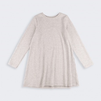 Платье детское Bembi Autumn 2025 8 - 11 лет Шардон качкорсе Серый ПЛ430