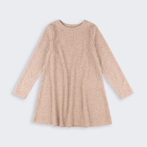 Платье детское Bembi Autumn 2025 8 - 11 лет Шардон качкорсе Бежевый ПЛ430