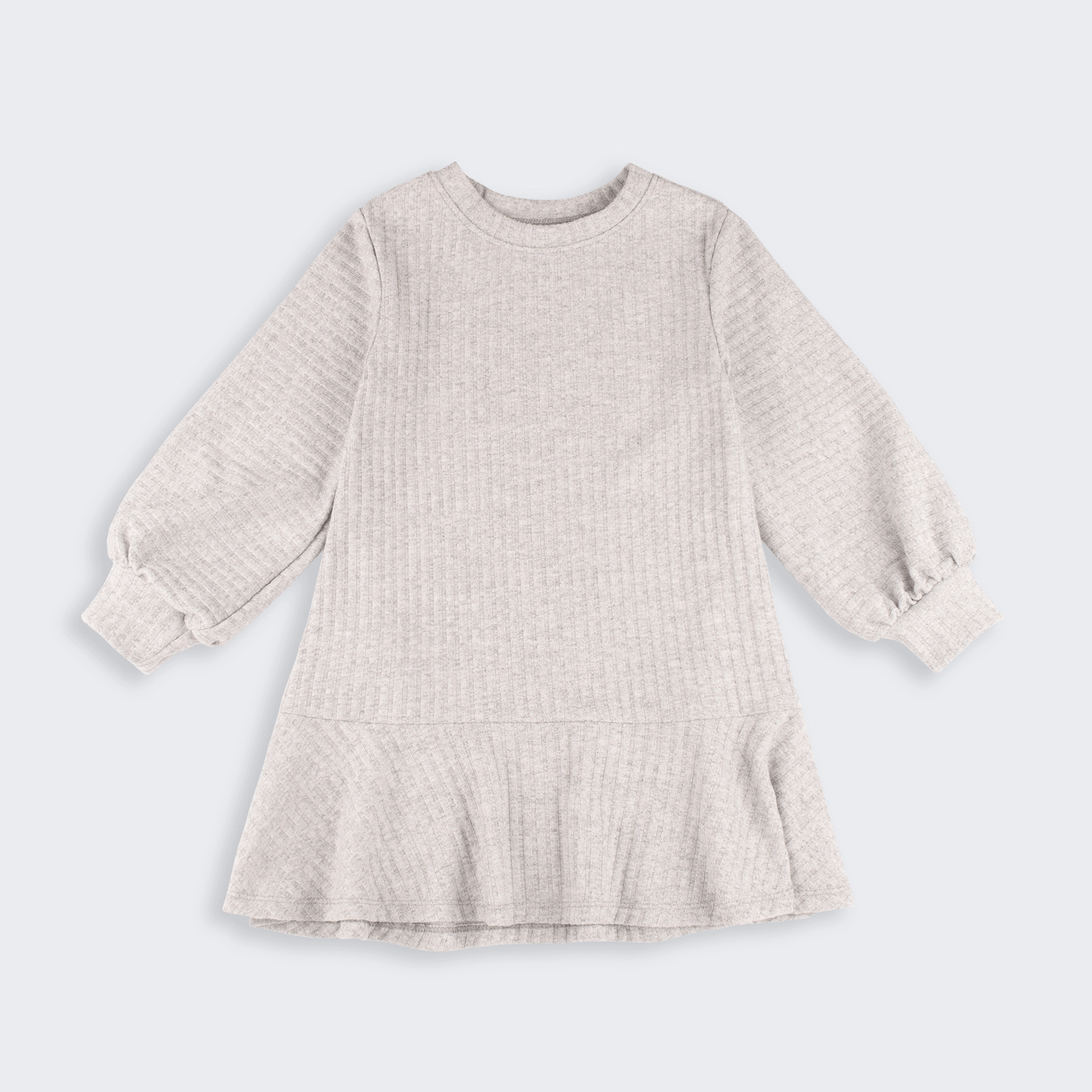 Платье детское Bembi Autumn 2025 4 - 7 лет Шардон качкорсе Серый ПЛ431