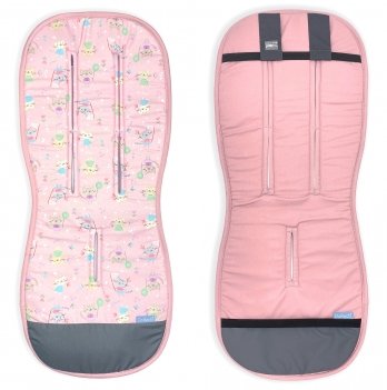 Матрасик в коляску ДоРечі Котики Светло-розовый 89х37 см 1930_28