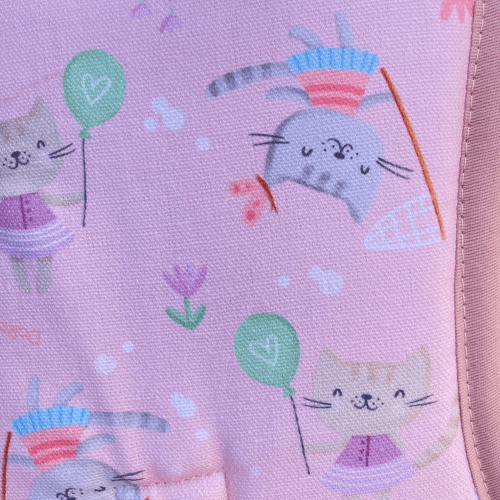 Матрасик в коляску ДоРечі Котики Светло-розовый 89х37 см 1930_28