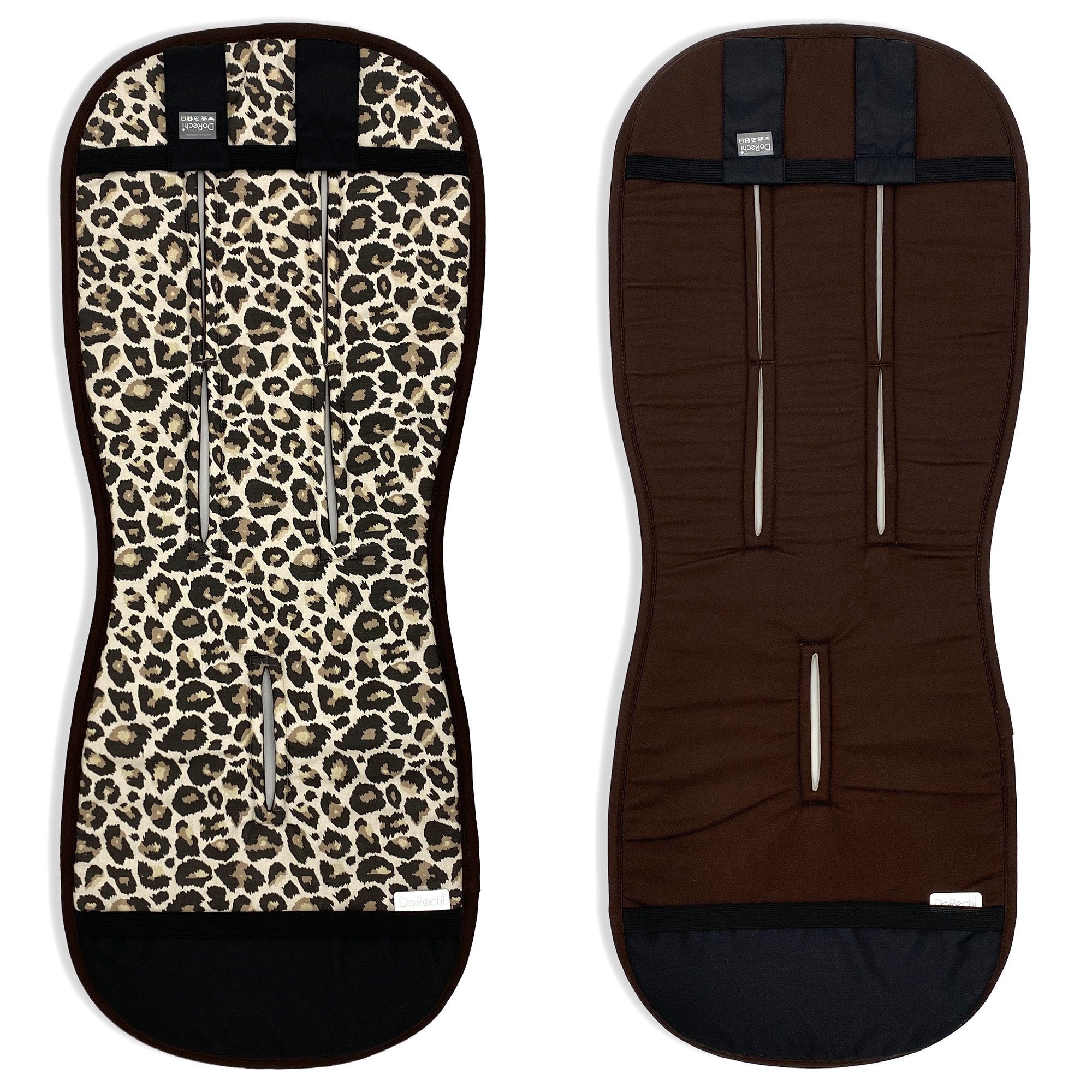 Матрасик в коляску ДоРечі Леопардовый 89х37 см 1930_31