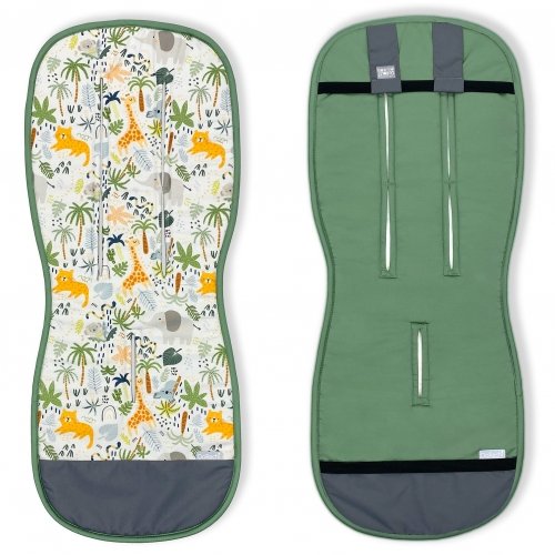 Матрасик в коляску ДоРечі Африка Зеленый 89х37 см 1930_24