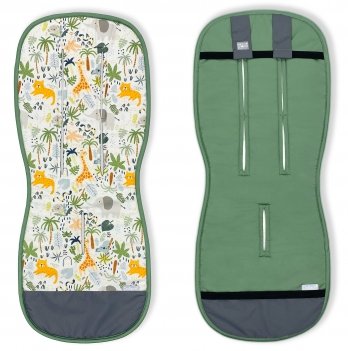 Матрасик в коляску ДоРечі Африка Зеленый 89х37 см 1930_24