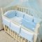 Комплект постельного белья в кроватку Бетис Премиум-7 Голубой 60х120 см