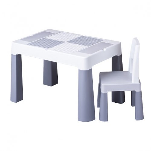 Детский стол и стул Tega baby Multifan Серый MF-001-106