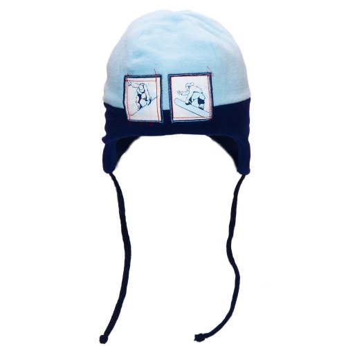 Зимняя шапка детская Tutu 3 - 4 лет Флис Синий 3-000932