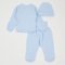 Набор одежды для новорожденных ЛяЛя Ажур 2024 0 - 3 мес Ажур Голубой К1АЖ002_2-060