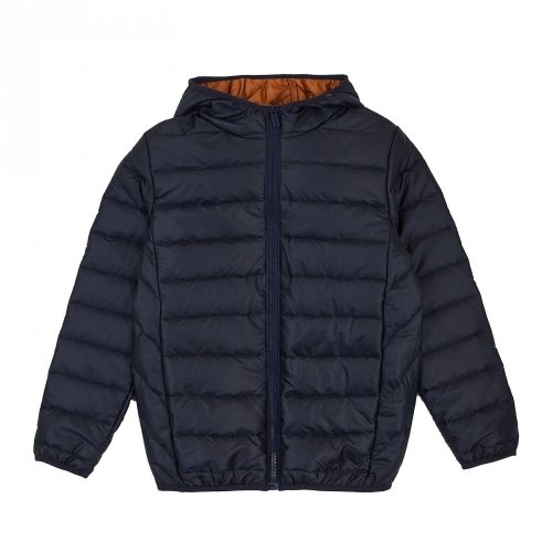 Демисезонная куртка для мальчика ЛяЛя 1 - 2 лет Плащевка Синий/Горчичный 2ПЛ103_3-092