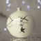 Новогодний шар на елку Santa Shop Сахарная Елочные украшения Молочный 10 см 7806723209200